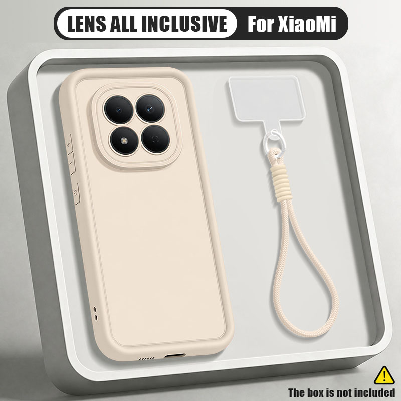 Xiaomi Redmi Note 13 - Soft TPU Lanyard Phone Case For