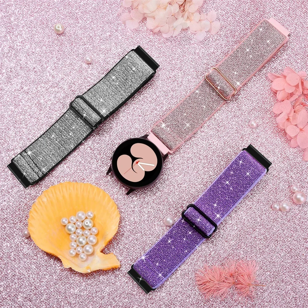 Elastic Shiny strap For Samsun - đánh giá và giá Titan Smartwatch Accessories