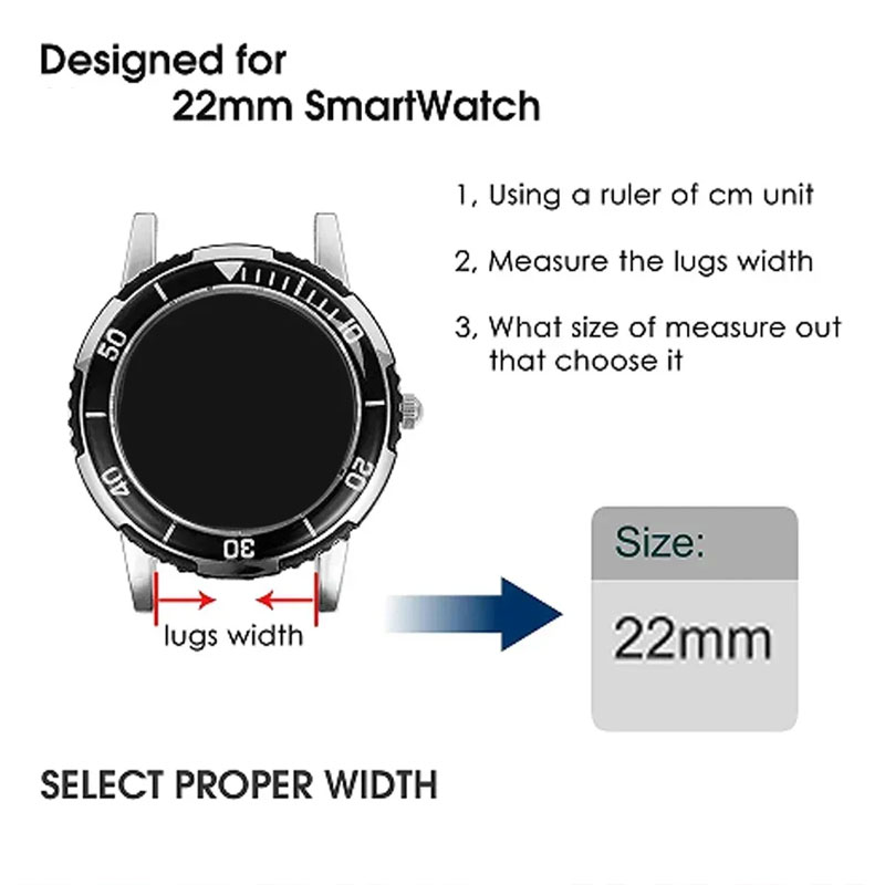 22mm Adjustable Strap For OneP - đánh giá và giá Smartwatch X2