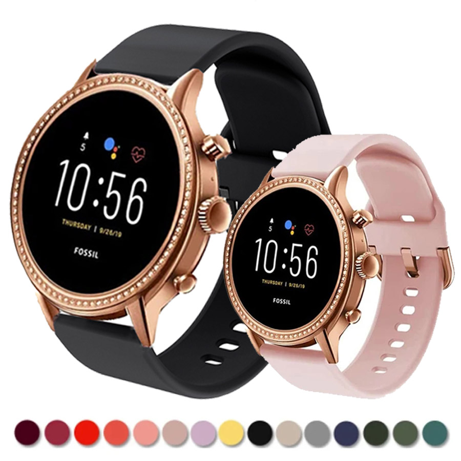 Silicone Strap For Fossil Wome - đánh giá và giá Fossil Smartwatch Accessories
